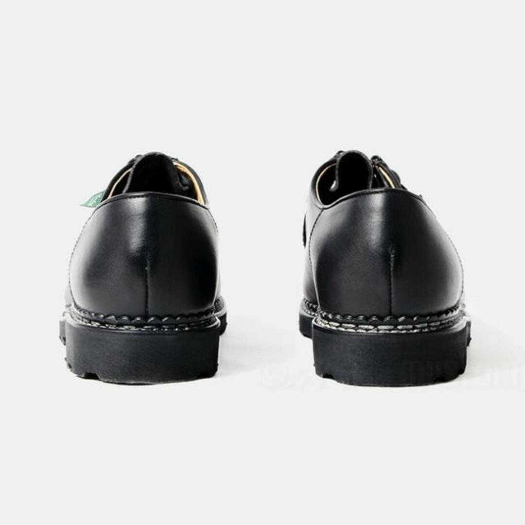 【新品未使用】 パラブーツ Paraboot ミカエル MICHAEL チロリアン レザーシューズ 革靴 ノワール Lisse Noir ブラック  BLA 【EU42：約26.5cm】