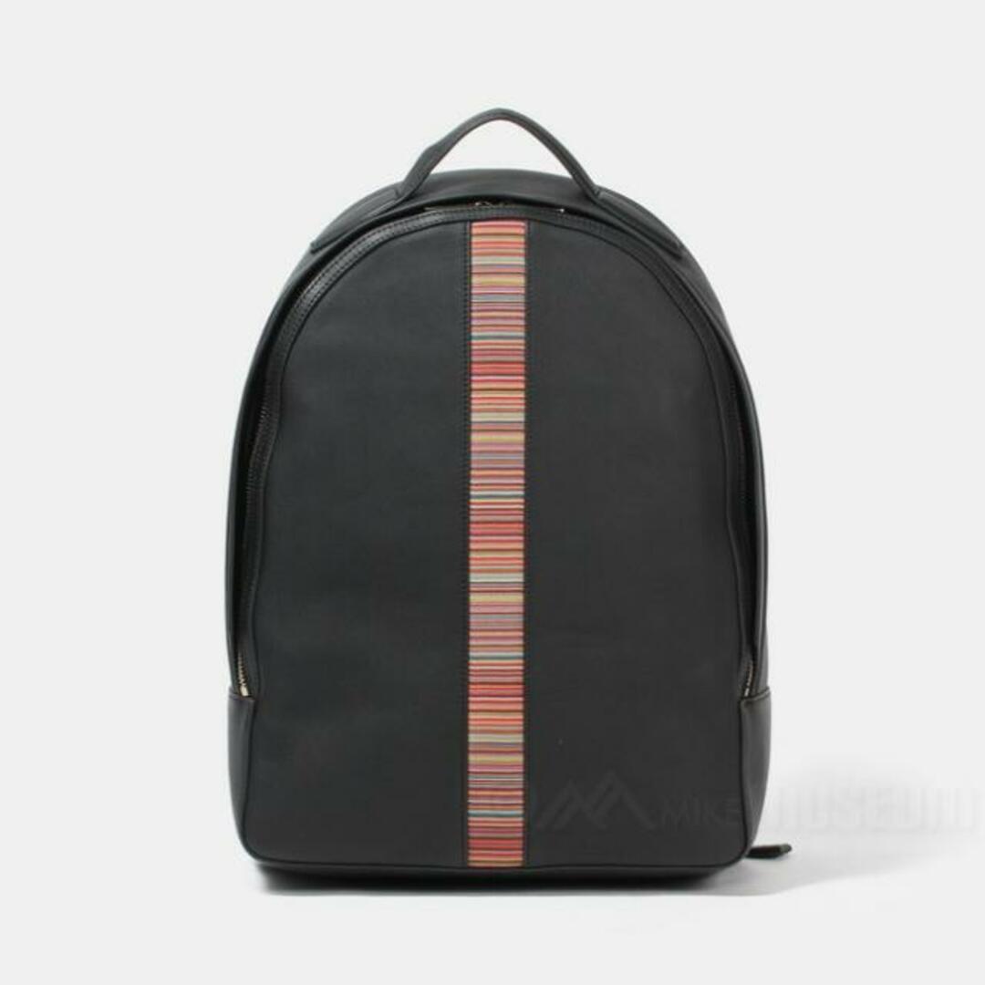 Paul Smith(ポールスミス)の【新品未使用】 Paul Smith ポールスミス バックパック リュック レザー BLACK M1A6596BMULTI 【BLACK】 メンズのバッグ(バッグパック/リュック)の商品写真