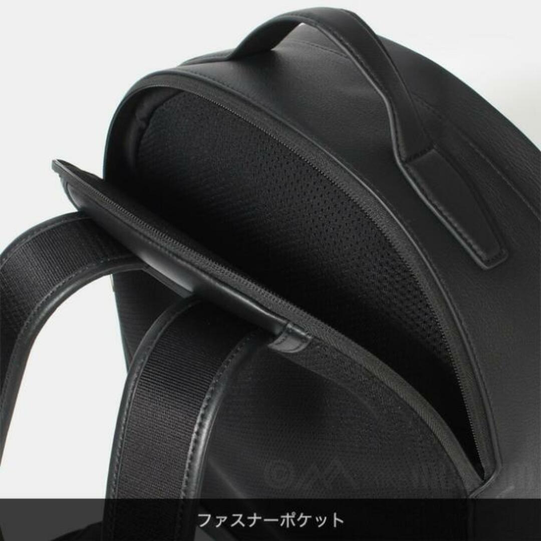 Paul Smith(ポールスミス)の【新品未使用】 Paul Smith ポールスミス バックパック リュック レザー BLACK M1A6596BMULTI 【BLACK】 メンズのバッグ(バッグパック/リュック)の商品写真