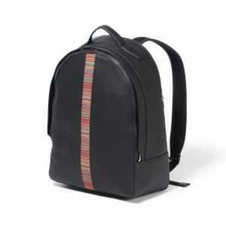 ポールスミス(Paul Smith)の【新品未使用】 Paul Smith ポールスミス バックパック リュック レザー BLACK M1A6596BMULTI 【BLACK】(バッグパック/リュック)