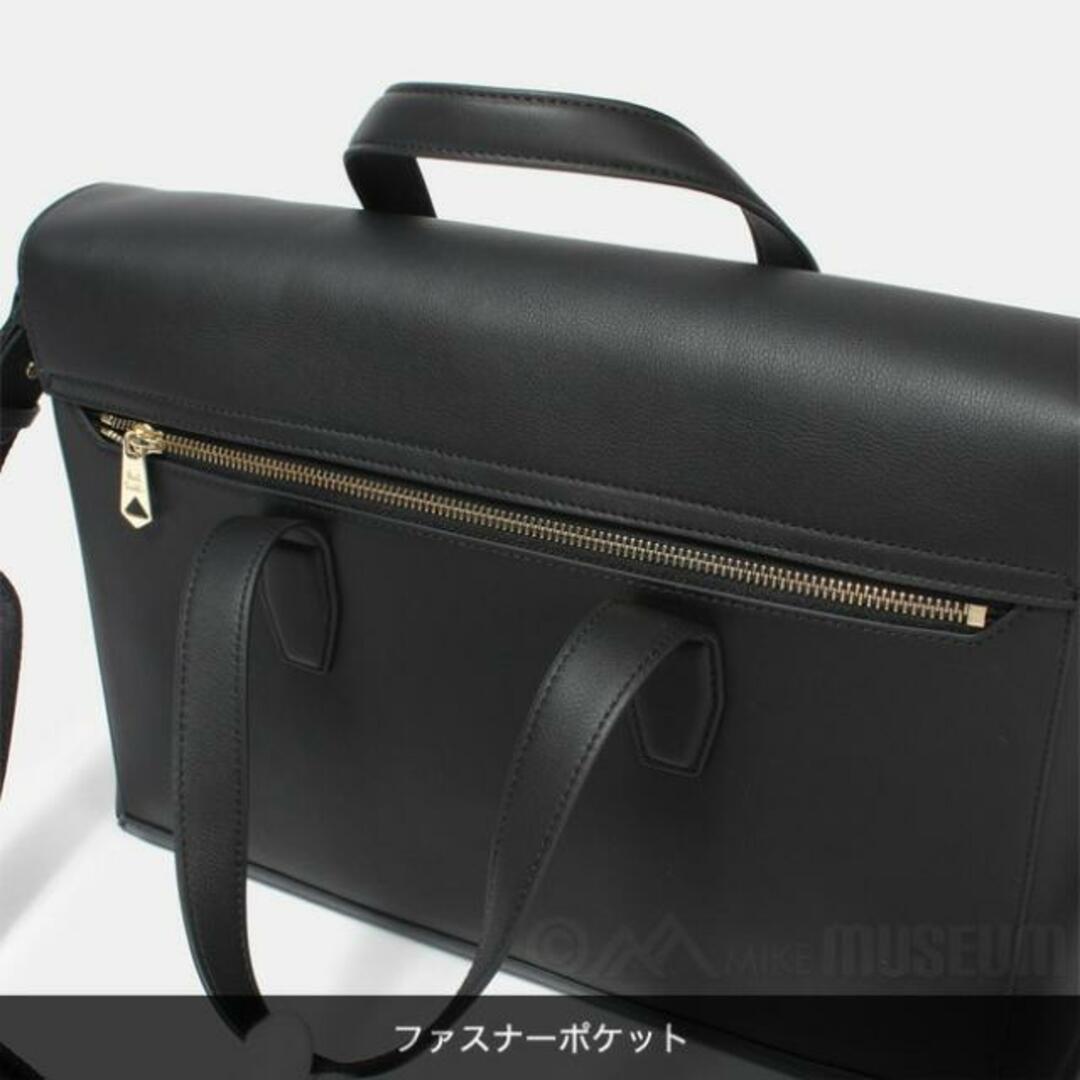 【新品未使用】 Paul Smith ポールスミス ブリーフケース ショルダーバッグ レザー BLACK M1A7249BMULTI 【BLACK】