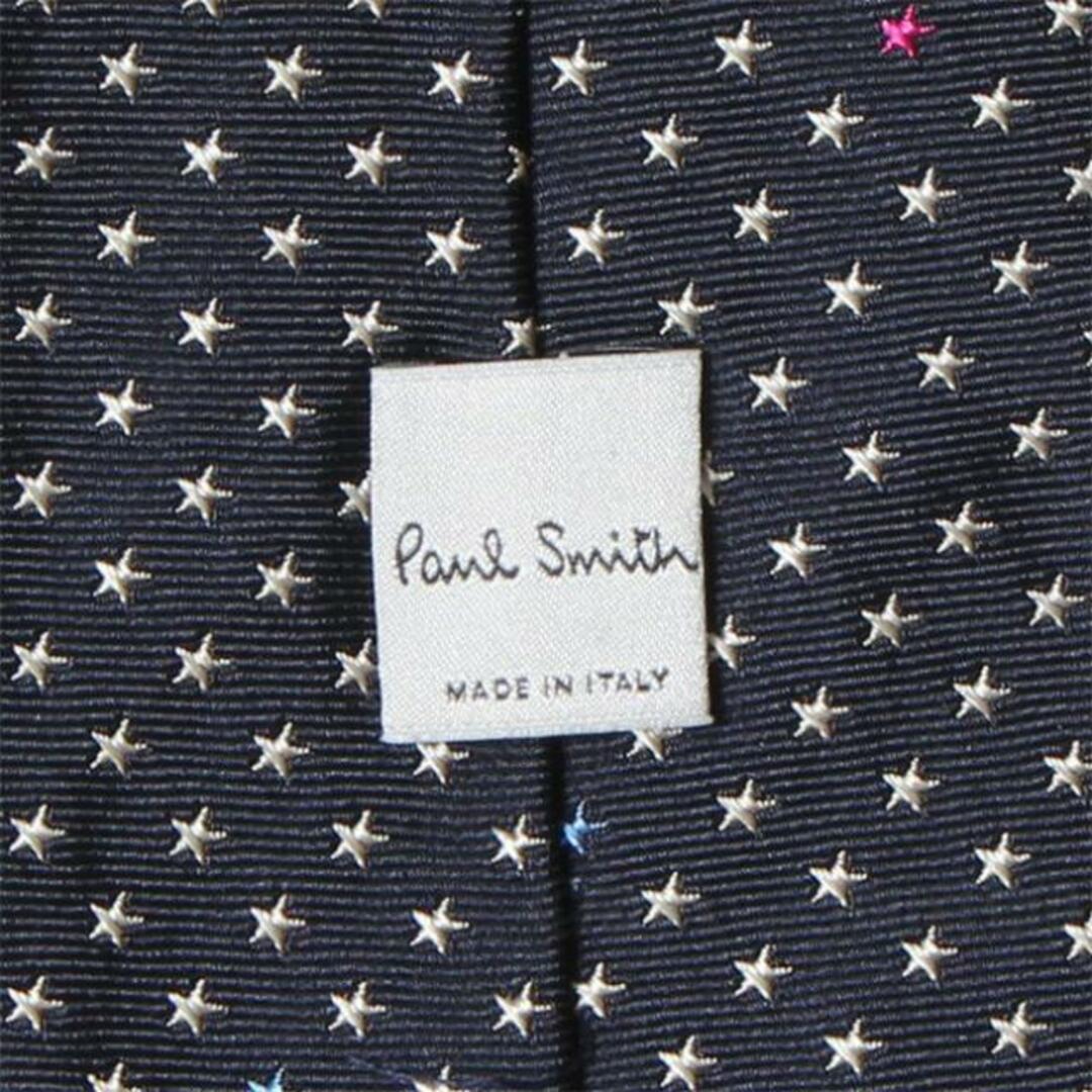 【新品未使用】 PAUL SMITH ポールスミス オフィス フォーマル ネクタイ M1A-552M-ALU416 【ST-D.NAVY】