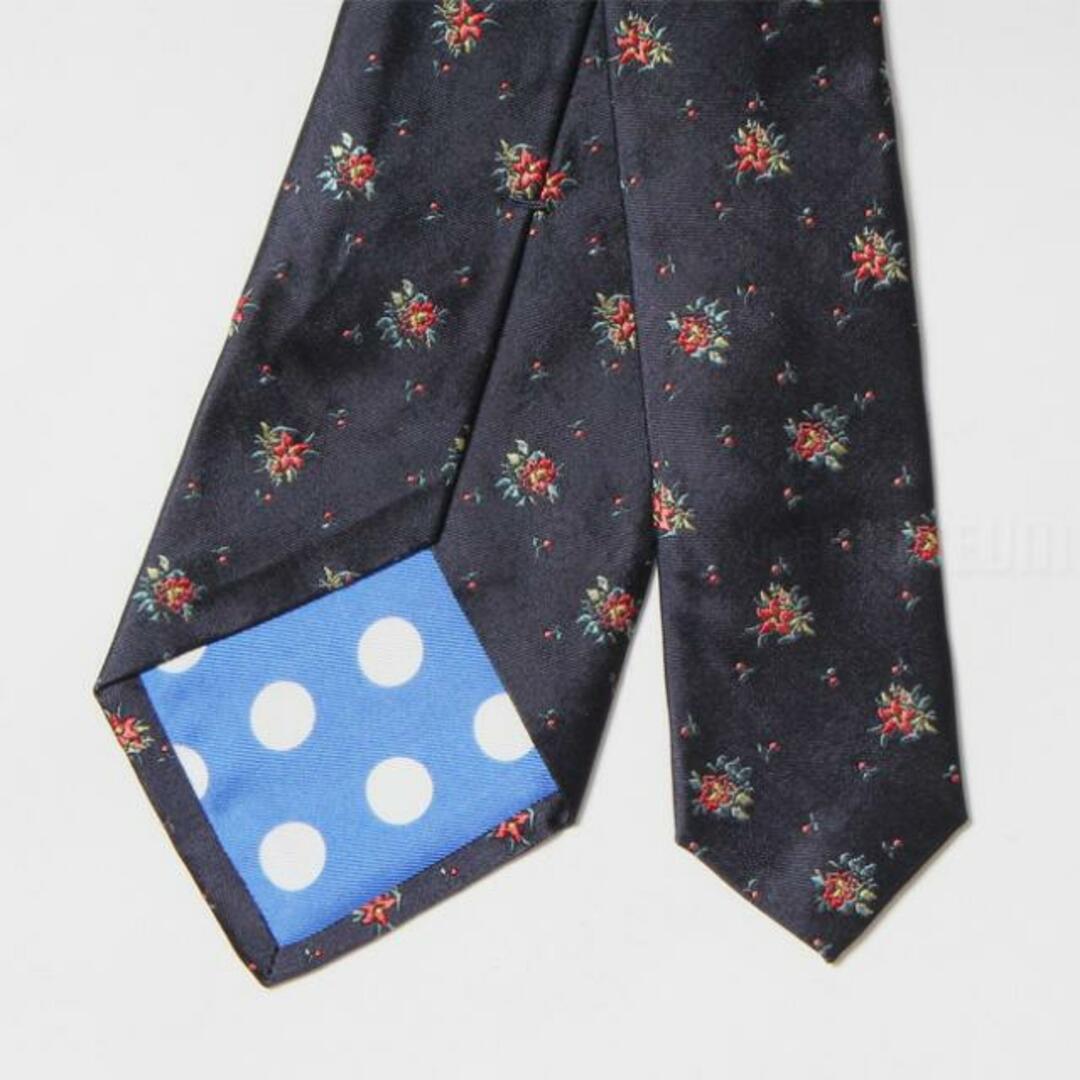 【新品未使用】 PAUL SMITH ポールスミス オフィス フォーマル ネクタイ M1A-552M-AE22 【FLOWER NAVY】