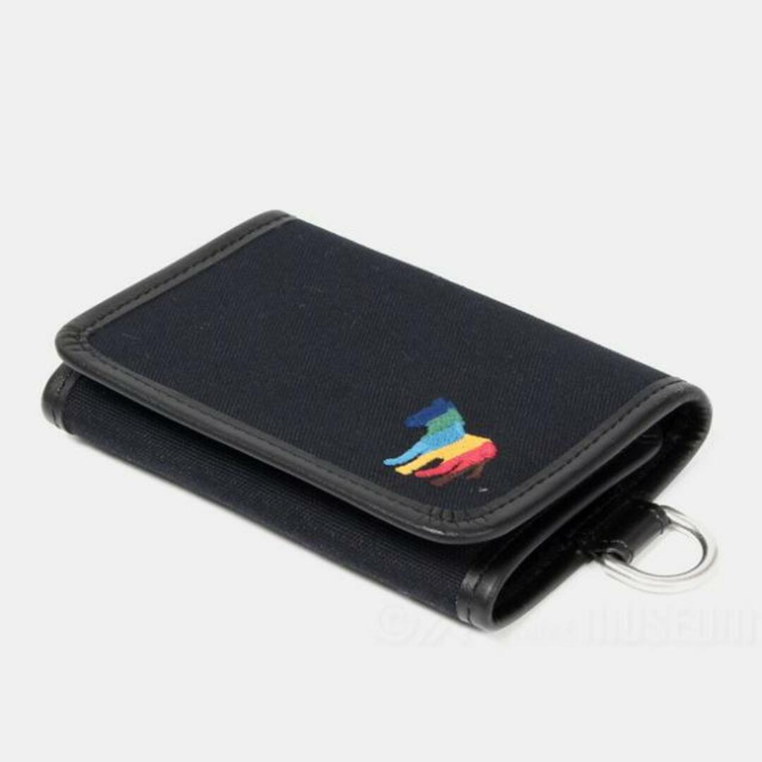 Paul Smith(ポールスミス)の【新品未使用】 PS Paul Smith ポールスミス 三つ折り財布 WALLET TRIFOLD ZEBRA ウォレットトリフォードゼブラ ポリエステル 7210AZEBBS 【NAVY】 メンズのファッション小物(長財布)の商品写真