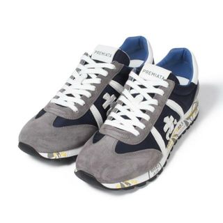 【新品未使用】 PREMIATA プレミアータ スニーカー シューズ LANDER ランダー レザー 4586 【44：28.5-29.0cm】