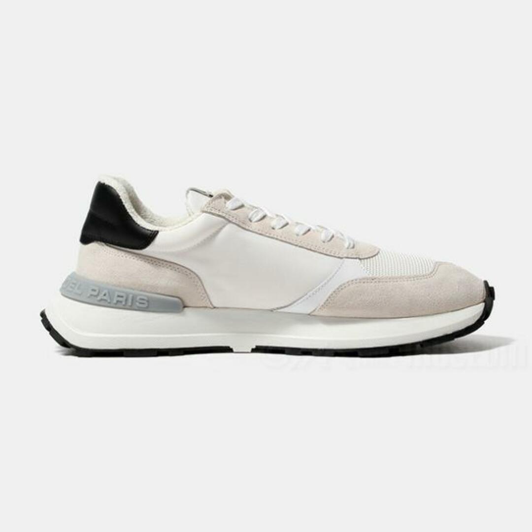 PHILIPPE MODEL PARIS フィリップモデル メンズ ANTIBES ブラックスニーカー 靴 イタリア正規品 ATLU W002 新品 ホワイト