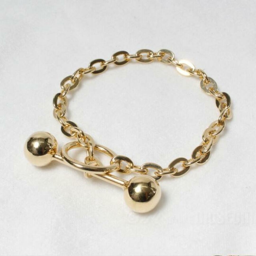 【新品未使用】 SASKIA DIEZ サスキアディツ ブレスレット アクセサリー BARBELLE BRACELET バーベルブレスレット シルバー 051.02.01.170.09.11 【GOLD】 1