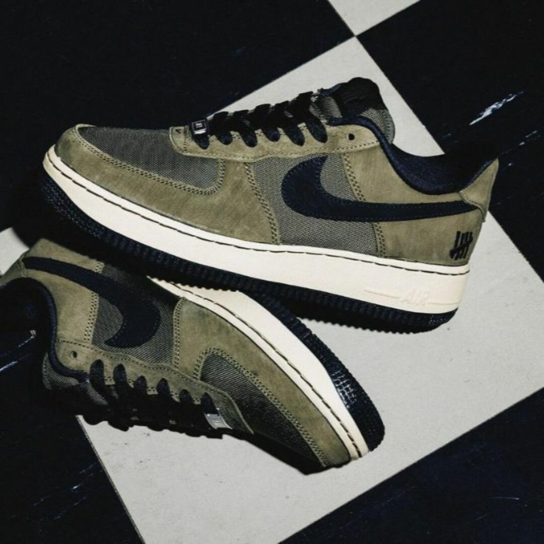 NIKE - アンディフィーテッド ナイキ オリーブ AF1 エアフォース1 27.5
