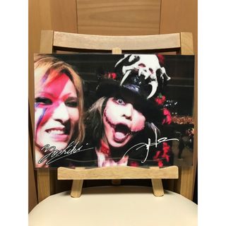 yoshiki hyde ラミネート　ハンドメイド品(アート/写真)