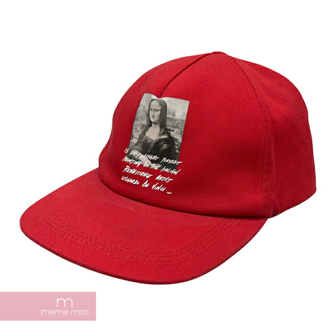 OFF-WHITE 2019SS Monalisa Cap OMLB008S19400021 オフホワイト モナリザキャップ 帽子 ロゴプリント レッド【230730】【-C】【me04】