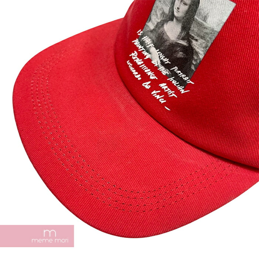 OFF-WHITE 2019SS Monalisa Cap OMLB008S19400021 オフホワイト モナリザキャップ 帽子 ロゴプリント レッド【230730】【-C】【me04】 8