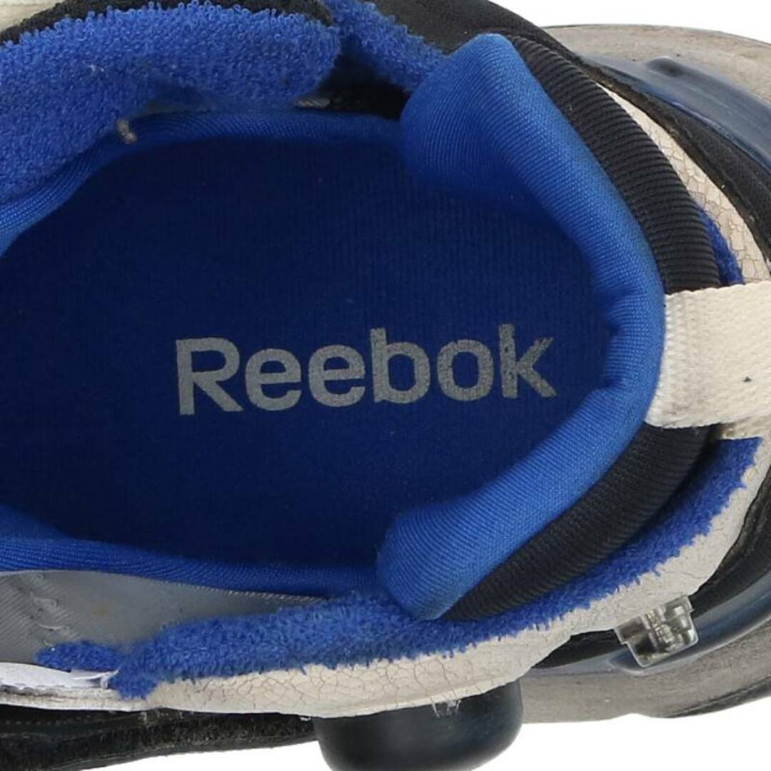 VETEMENTS(ヴェトモン)のヴェトモン ×リーボック Reebok  GENETICALLY MODIFIED PUMP 再構築ヴィンテージ加工ポンプヒューリースニーカー ※8/19～24 発送・問い合わせ遅延 メンズ 27cm メンズの靴/シューズ(スニーカー)の商品写真