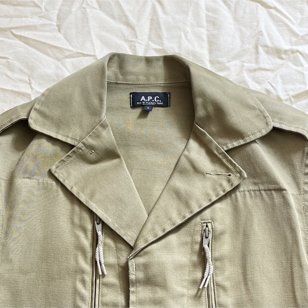 A.P.C(アーペーセー)のA.P.C.ビンテージコットンミリタリージャケット(フランス製) メンズのジャケット/アウター(ミリタリージャケット)の商品写真