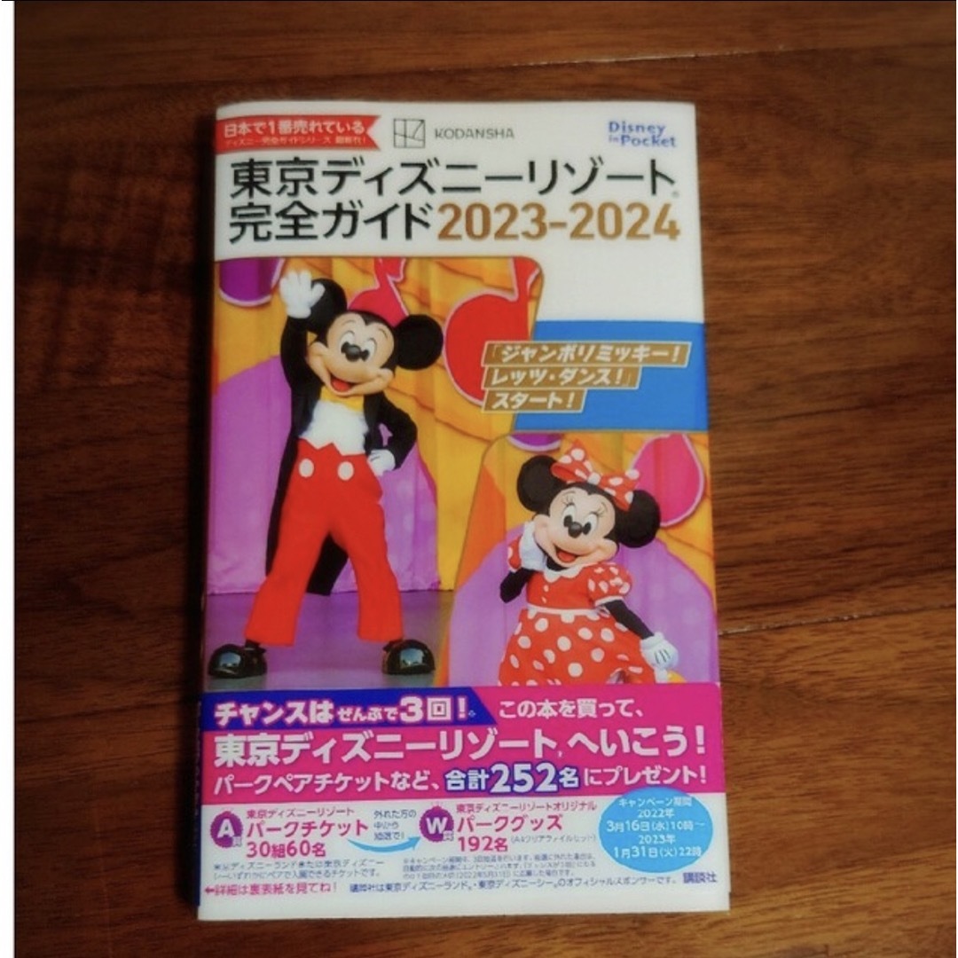 Disney(ディズニー)のマロンパフェ2様専用　東京ディズニーリゾート完全ガイド ２０２３－２０２４ エンタメ/ホビーの本(地図/旅行ガイド)の商品写真