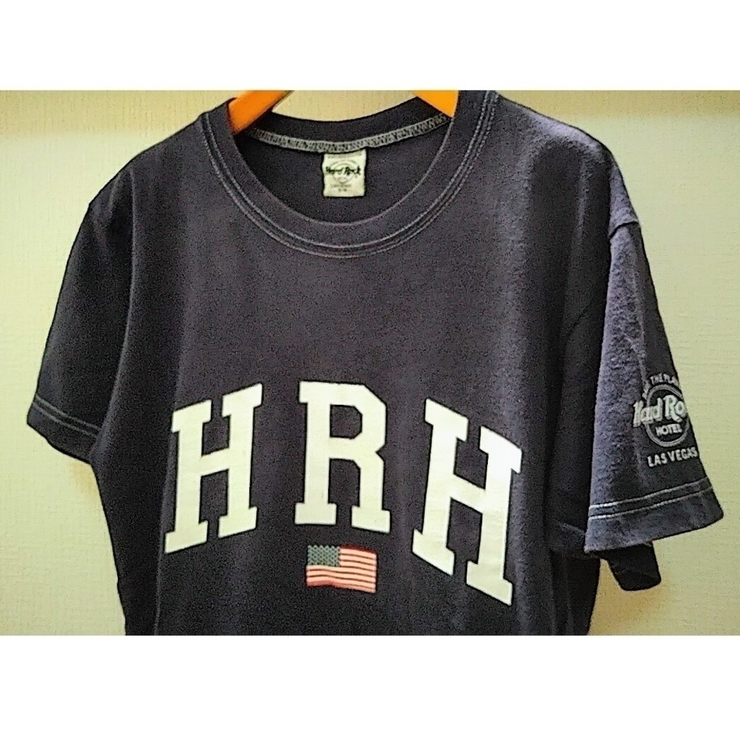 ★90s USA製★ HRHロゴ ハードロックホテルLas Vegas Tシャツ メンズのトップス(Tシャツ/カットソー(半袖/袖なし))の商品写真