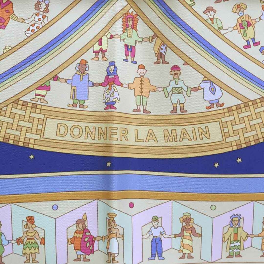 Hermes - エルメス HERMES スカーフ カレ90 DONNER LA MAIN 手を差し