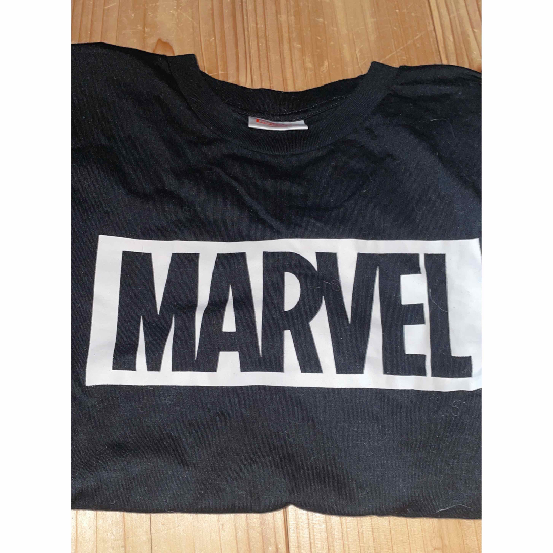 MARVEL(マーベル)の【美品！処分価格★】大特価！マーベル MARVEL 黒 Tシャツ メンズのトップス(Tシャツ/カットソー(半袖/袖なし))の商品写真