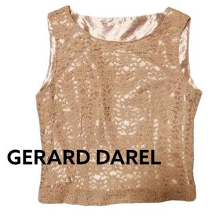 GERARD DAREL 東京スタイル 定価13000円 ベージュレーストップス(その他)