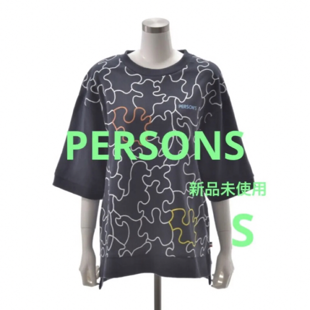 PERSON'S - 新品 PERSONS パーソンズ パズルプリントショートズリーブT