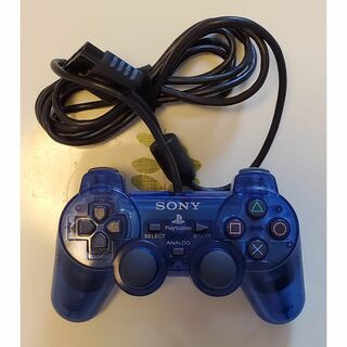 プレイステーション2(PlayStation2)のPS2コントローラー 純正品 ミッドナイトブルー(家庭用ゲーム機本体)