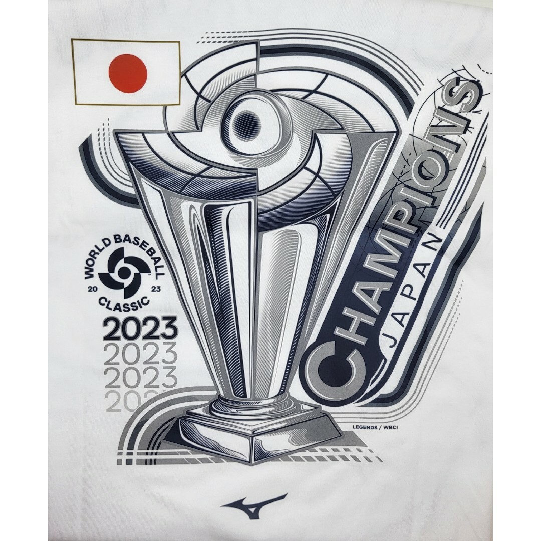 MIZUNO 限定販売　2023 WBC 優勝記念 大谷 レプリカ Tシャツ L