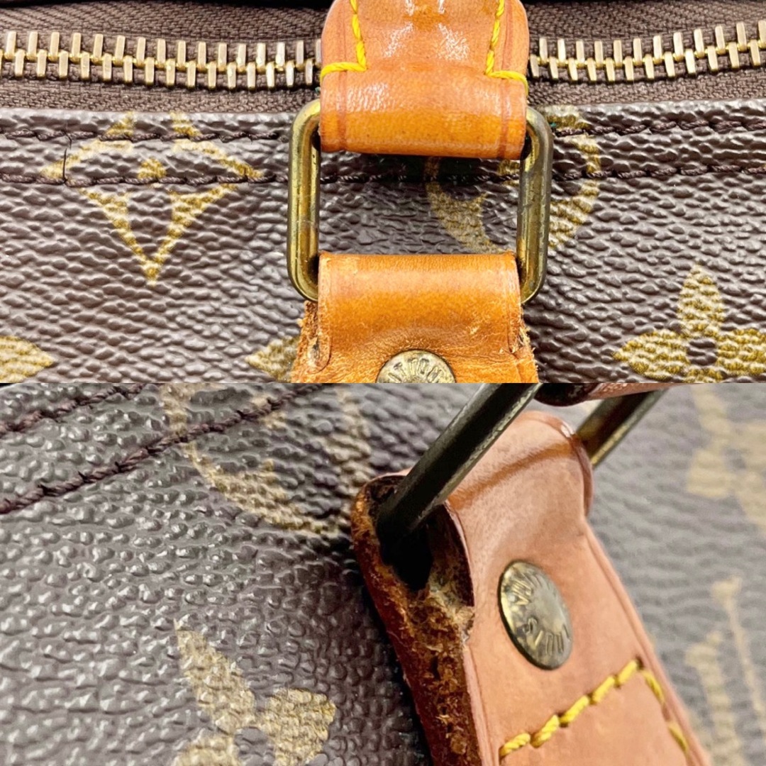 LOUIS VUITTON ルイヴィトン ハンドバッグ モノグラム スピーディ25 Speedy25 ミニボストン ブラウン 茶 鞄 かばん 旅行 トラベル 人気 定番 M41528    ゴールド金具 レディース【品】