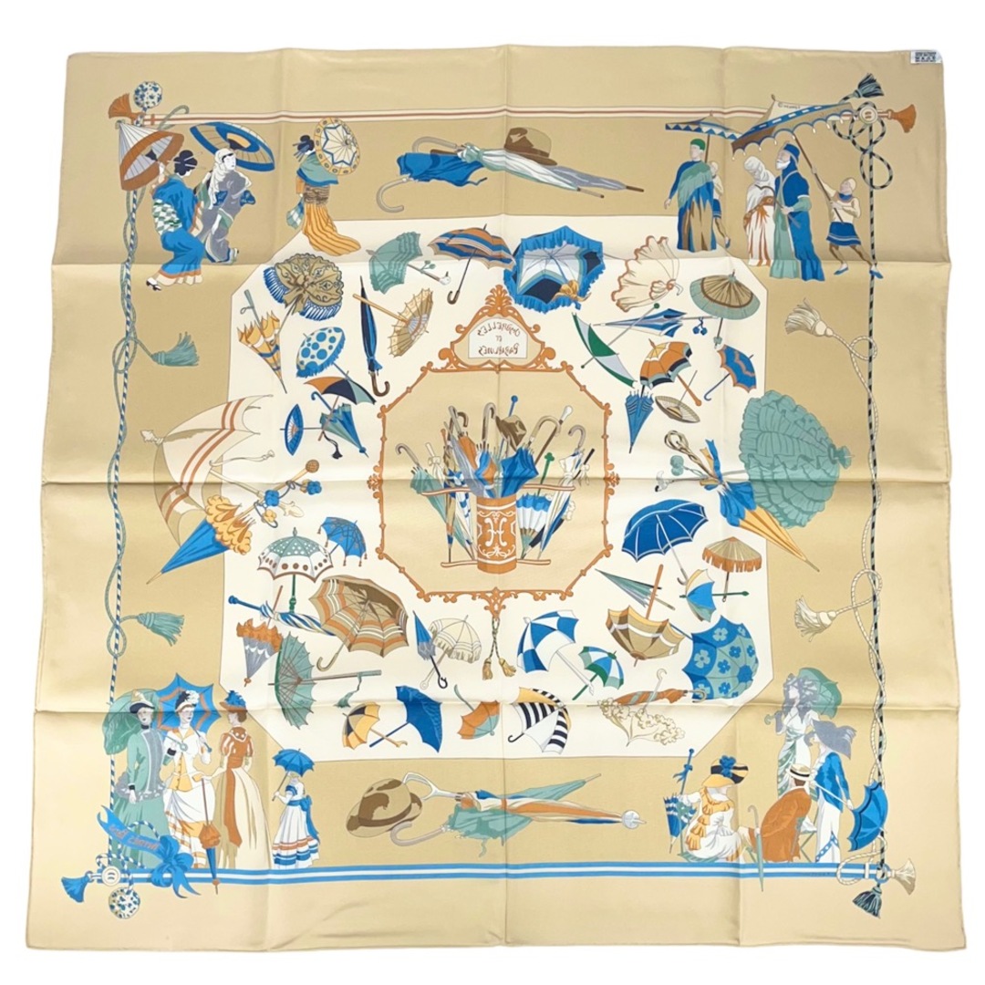 Hermes - HERMES エルメス スカーフ カレ90 OMBRELLES ET PARAPLUIES
