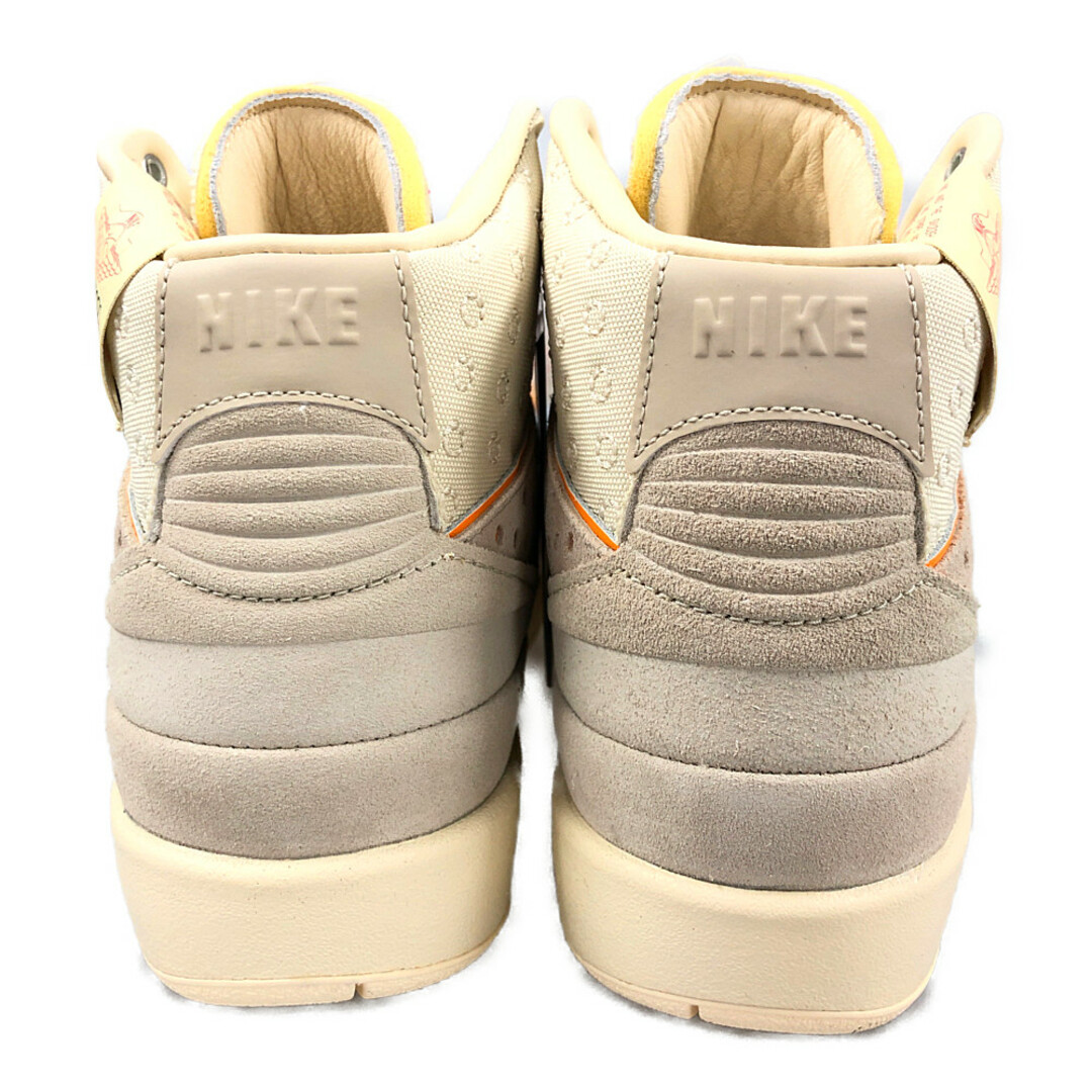 NIKE ナイキ × UNION 品番DN3802-200 AIR JORDAN 2 RETRO SP シューズ スニーカー グレー×ベージュ サイズUS6.5=24.5cm 正規品 / 31440