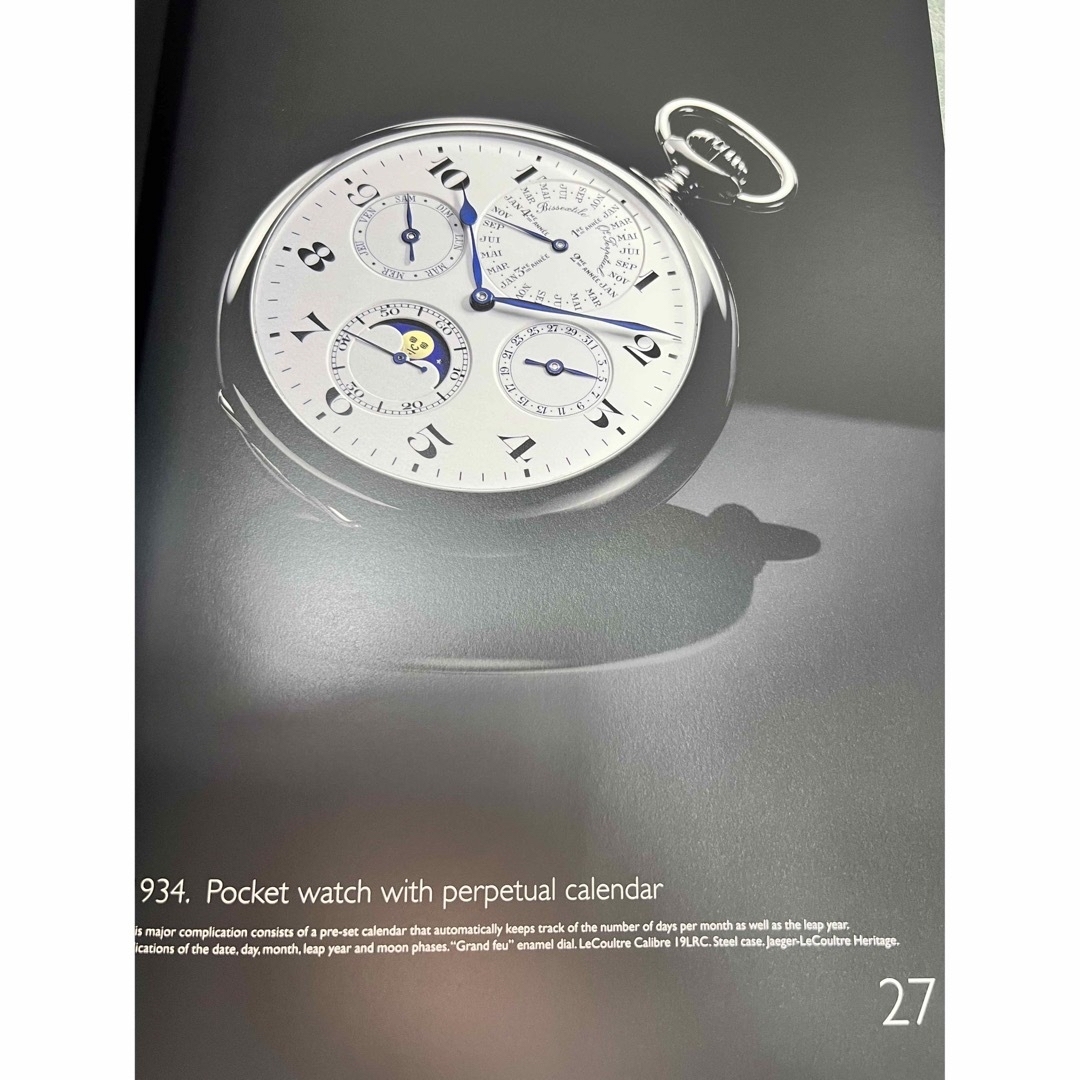 Jaeger-LeCoultre(ジャガールクルト)の【最終整理価格】ジャガールクルト　[SIX】YEARBOOK イヤーブック メンズの時計(その他)の商品写真