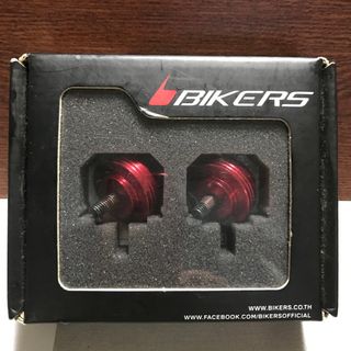 ハンドル　バーエンド　BIKERS H 262  Red(その他)