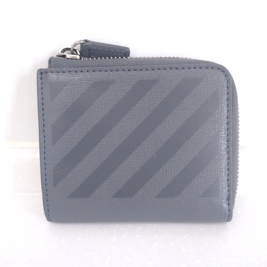 【新品未使用】Off-White オフホワイト ファスナー WALLET 財布 4