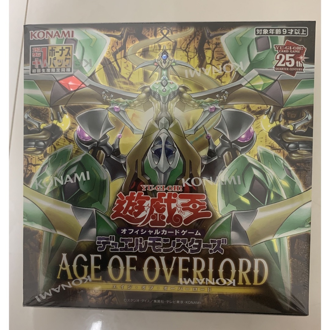 遊戯王OCG  AGE OF OVERLORD 1BOX 新品未開封