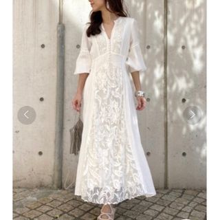 アメリヴィンテージ チュール マキシワンピース/ロングワンピース