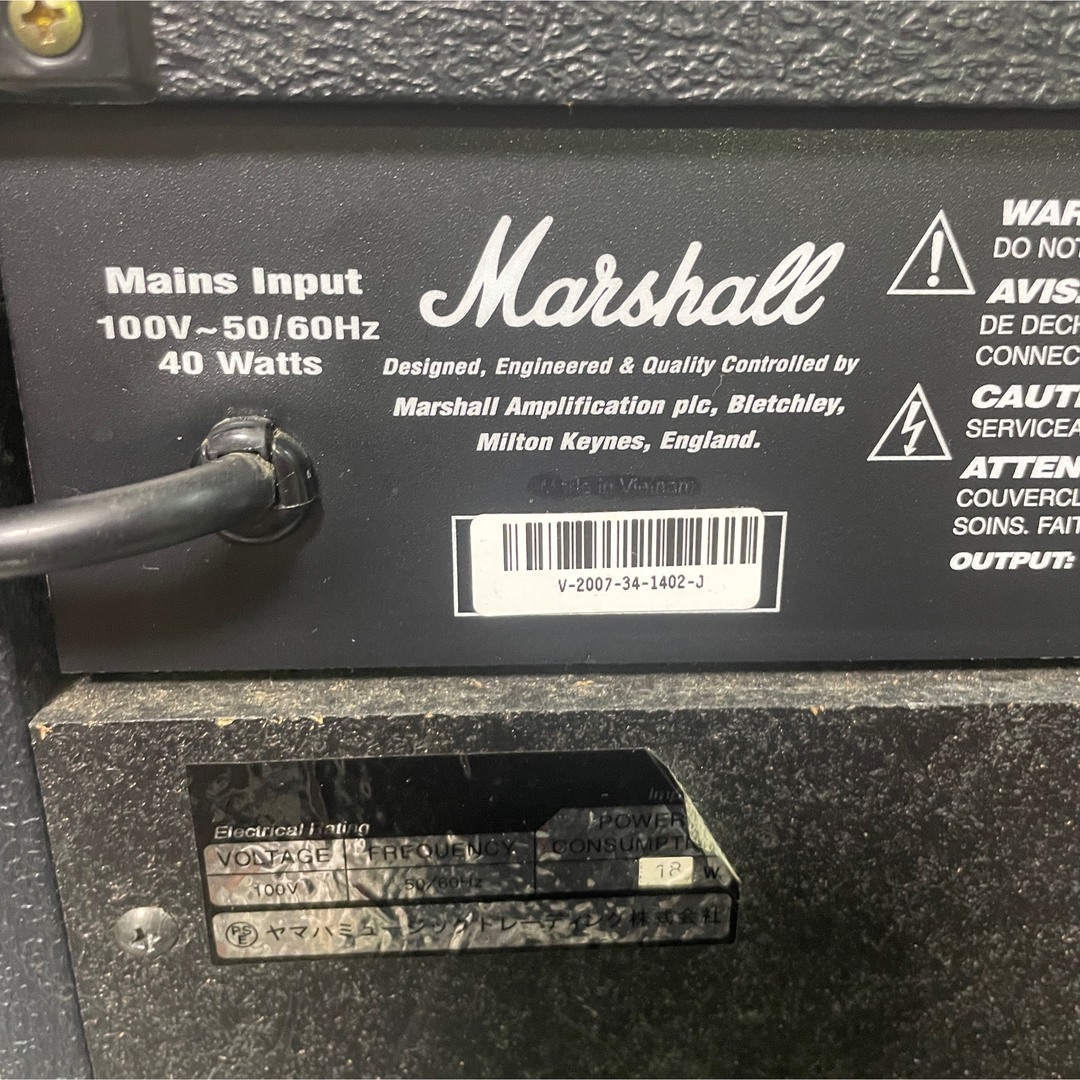 Marshall(マーシャル)のMarshall ギターアンプ MG10 CD (改造あり) 楽器のギター(ギターアンプ)の商品写真
