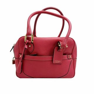 ジェイアンドエムデヴィッドソン(J&M DAVIDSON)のJ&M DAVIDSON/ミニボストンバッグ/レザー/ピンク【BAG4122】(トートバッグ)