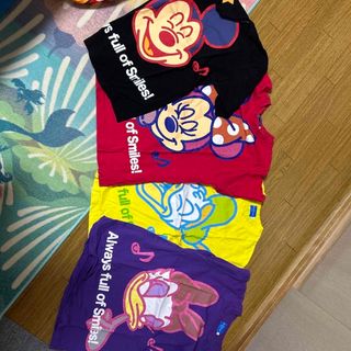 ディズニー(Disney)のディズニーTシャツ 4種類セット(Tシャツ/カットソー(半袖/袖なし))