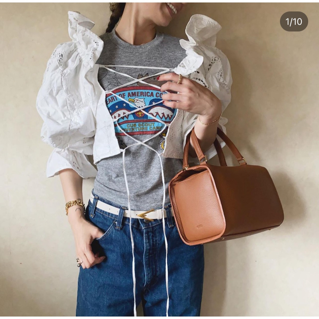 chiiiibag新品未開封⭐︎ボストンバッグ⭐︎キャメルch!iiiチーバッグ-