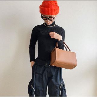 chiiiibag チーバッグ ボストン キャメル