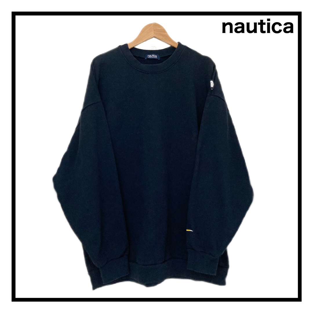 【即発送】NAUTICA ネイビートレーナー Mサイズ