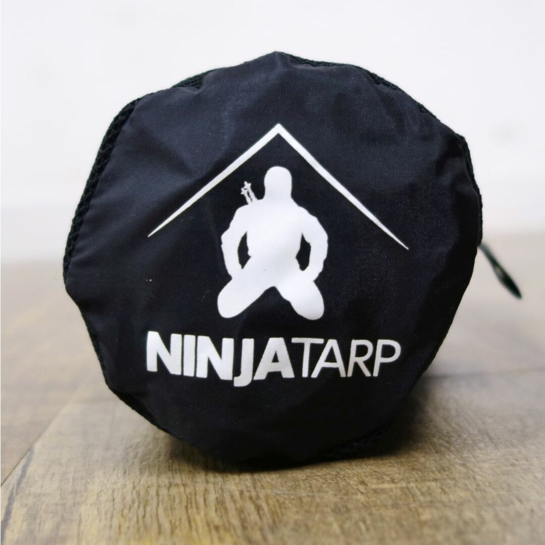 極美品 パーゴワークス PAAGO WORKS NINJA TARP ニンジャタープ ダークグレー タープ 日除け キャンプ アウトドア