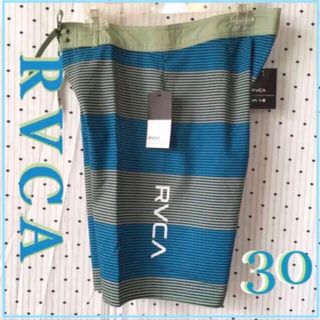 ルーカ(RVCA)のRVCAルーカUS限定クレージーストライプボードショーツ30インチ(水着)