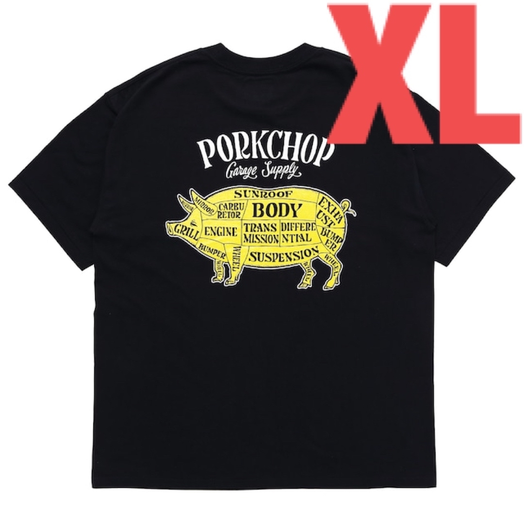 PORKCHOP PORK BACK TEE 高級品販売