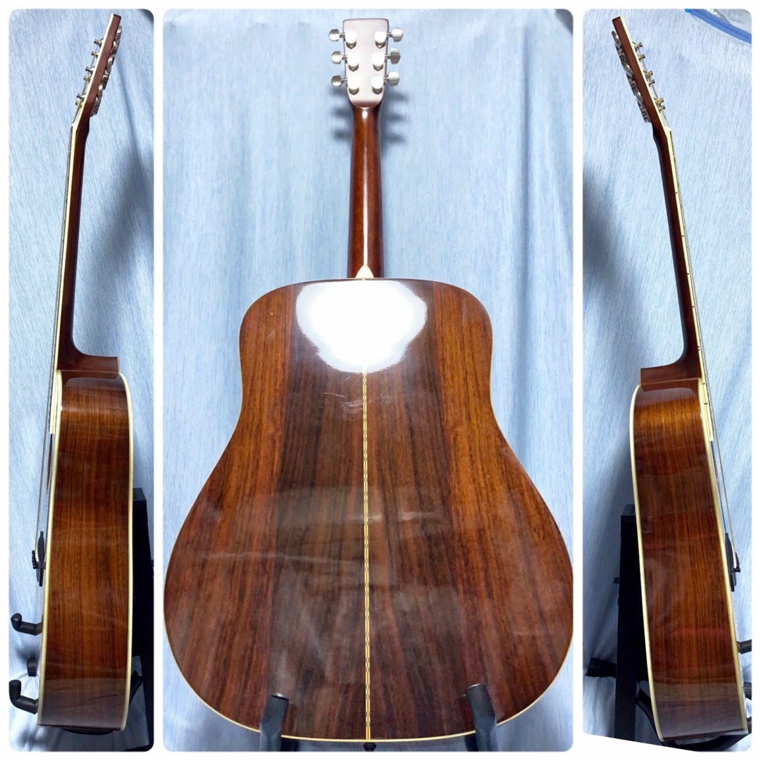 【日本製★牛骨】MORRIS☆モーリス!W-30!アコギ【弾き易く調整☆新品弦】