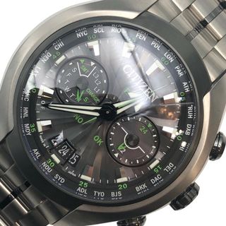 シチズン(CITIZEN)の　シチズン CITIZEN プロマスター サテライトウェーブ エア H909-S084857 グレー チタン ソーラー メンズ 腕時計(その他)