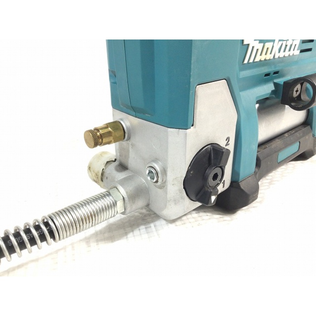 Makita ☆中古品☆makita マキタ 18V 充電式グリスガン GP180DZ 本体のみ グリスアップ 75769の通販 by  工具販売専門店Borderless(ラクマ店)｜マキタならラクマ