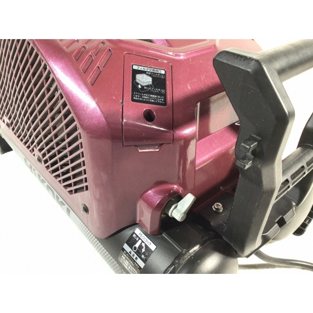 日立 - ☆中古品☆ HiKOKI ハイコーキ 高圧 エアコンプレッサー 日立 - ☆中古品☆ HiKOKI ハイコーキ 高圧 エアコンプレッサー