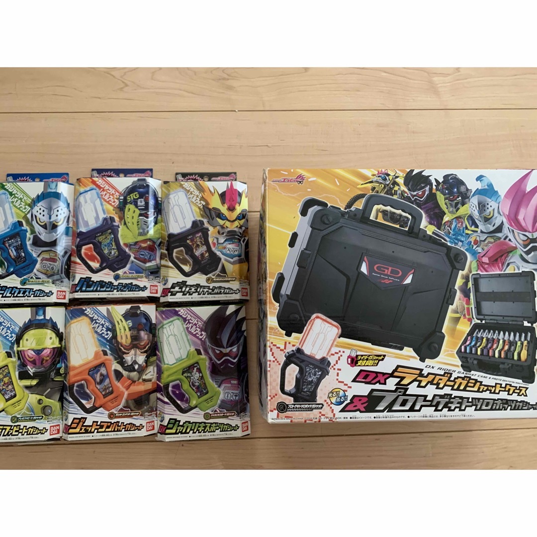 仮面ライダー エグゼイド DXガシャットケース DXガシャットセット