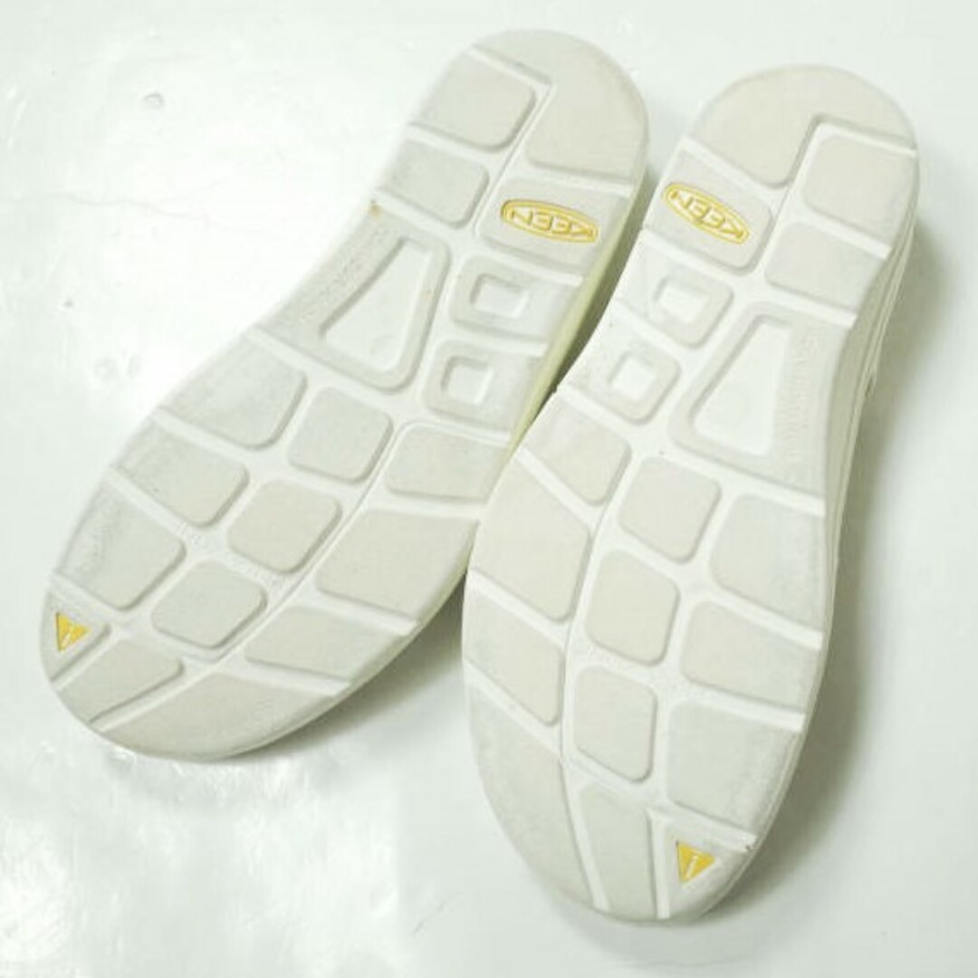 KEEN(キーン)のKEEN キーン UNEEK EVO WHITE ユニーク エヴォ 1021483 US7.5(25.5cm) ホワイト 編み込み アウトド アサンダル シューズ【中古】【KEEN】 メンズの靴/シューズ(サンダル)の商品写真