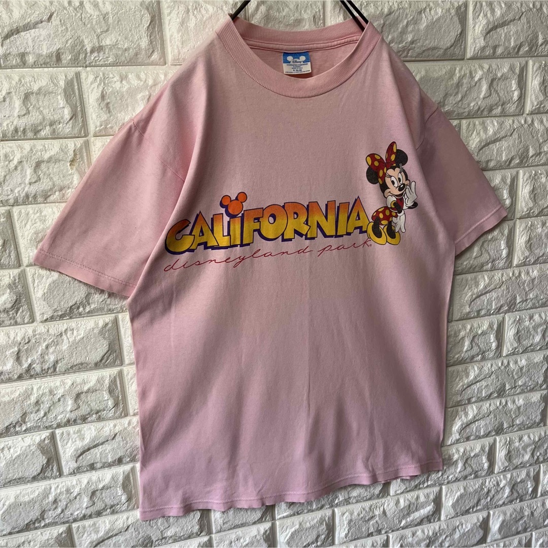 Disney(ディズニー)の【DISNEY】90s USA製 S/S Tee ミニー・マウス カリフォルニア メンズのトップス(Tシャツ/カットソー(半袖/袖なし))の商品写真