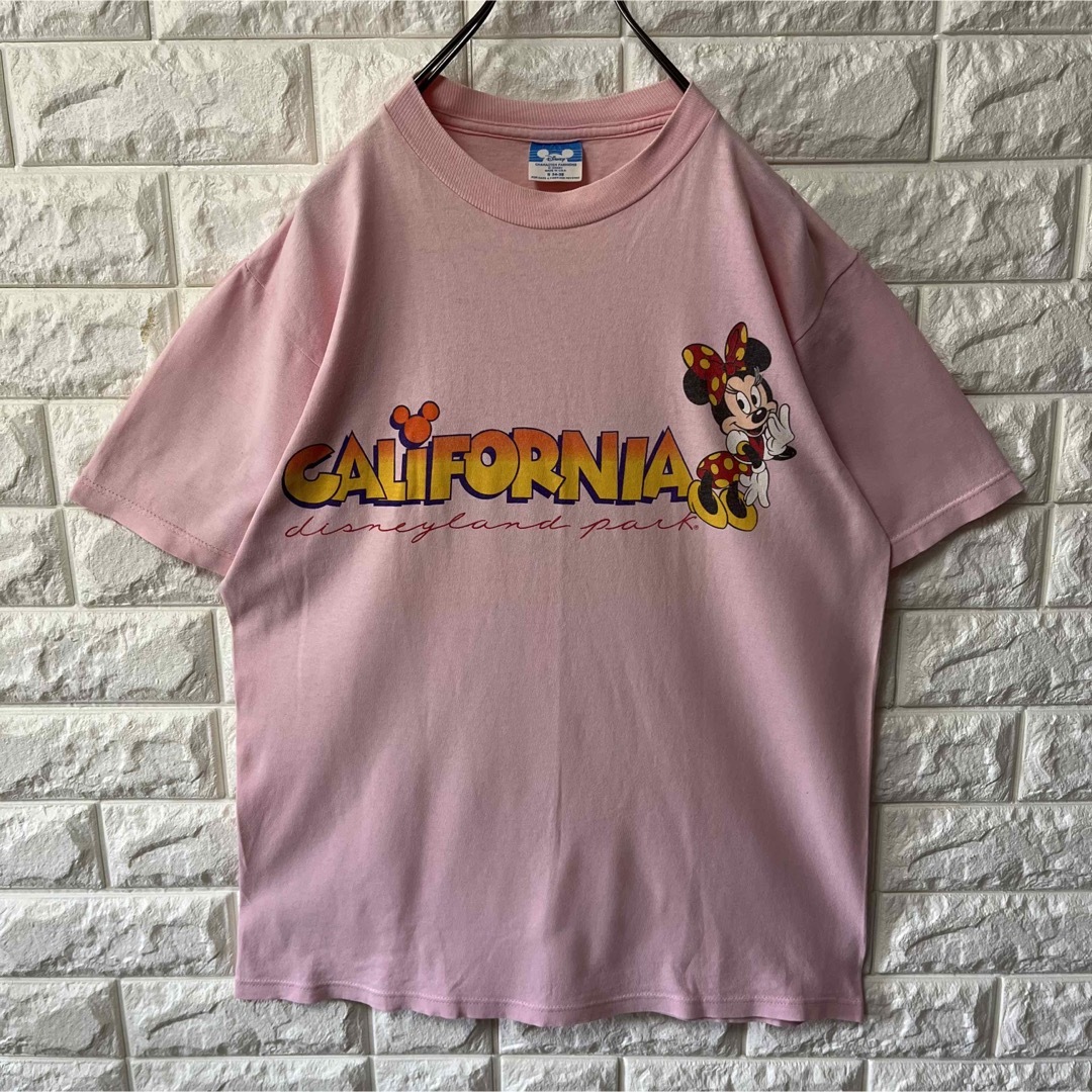 Disney(ディズニー)の【DISNEY】90s USA製 S/S Tee ミニー・マウス カリフォルニア メンズのトップス(Tシャツ/カットソー(半袖/袖なし))の商品写真